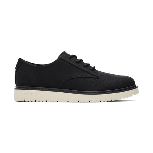 TOMS navi trvl lite oxford, uomo, pelle nera, 40.5 eu