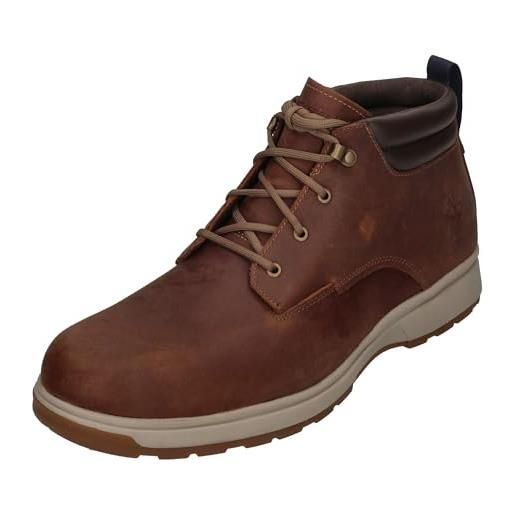 Timberland atwells ave wp chukka, boot uomo, rust full grain, 49 eu