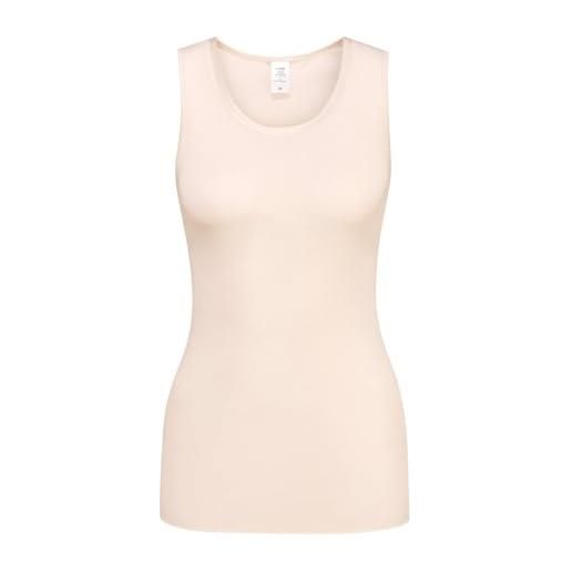 CALIDA true confidence top senza maniche intimo, light ivory, 46-48 donna