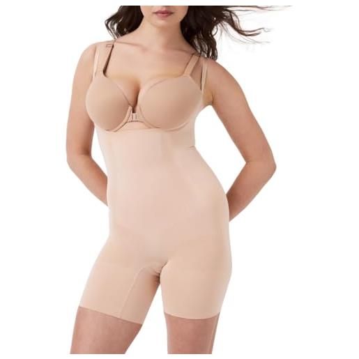 Spanx 10130r-soft xl body, beige (soft nude soft nude), 44 (tamaño del fabricante: xl) donna