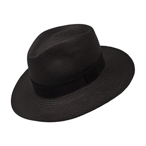 Gamboa cappello panama cappello di paglia da uomo cappello fedora estivo per uomo cappello panama nero estivo da donna