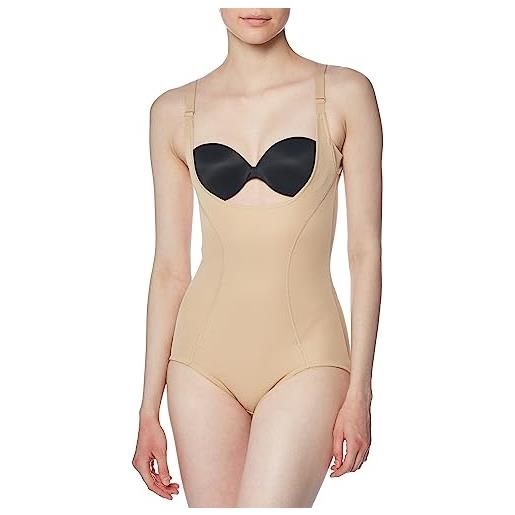 Maidenform shapewear wear your own bra body briefer donna body, beige (blush), 44 (taglia produttore: large)