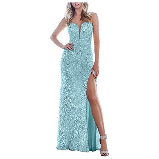 MaNMaNing abito da cerimonia elegante abiti casual eleganti da donna abiti sexy abiti da lunghi con paillettes abito da