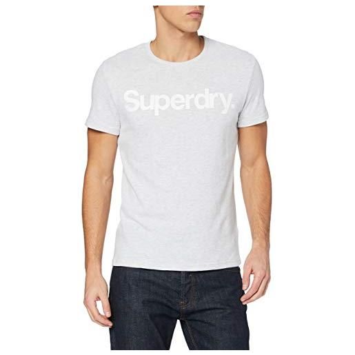Superdry cl ns tee m1010248a t-shirt, ice marl, 2xl uomo