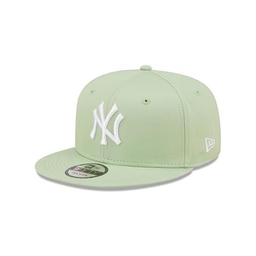 New Era york yankees mlb league essential light. Green 9fifty snapback cap - s-m (6 3/8-7 1/4)