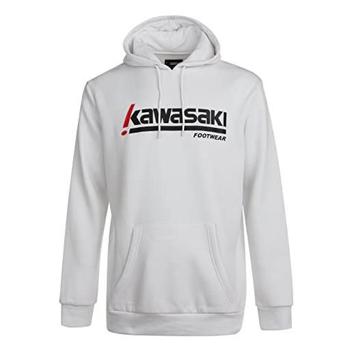 Kawasaki killa hooded sweatshirt felpa con cappuccio, 1001 nero, l unisex-adulto