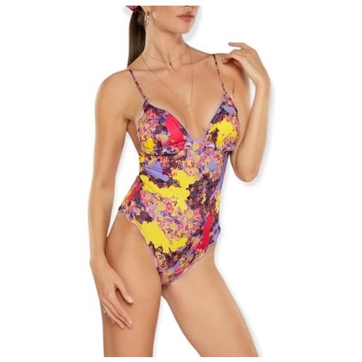 F**K costume da bagno donna monokini fk23-1550u viola