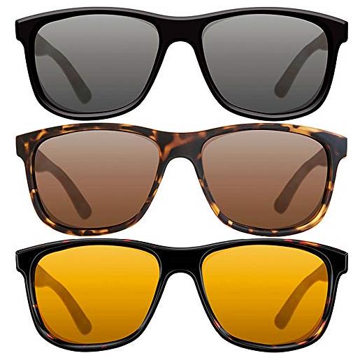 Korda 4th dimensione occhiali classiche occhiali da sole polarizzati - nero opaco telaio/grigio lenti, classics grey lens