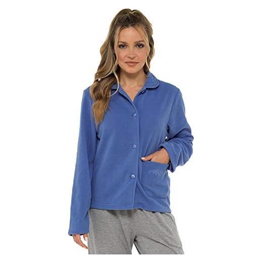 Undercover ladyolga fleece bed jackets 4162 royal blue 18-20