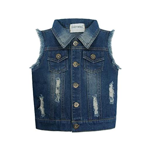 Collezione abbigliamento bambino gilet jeans bambina prezzi Drezzy