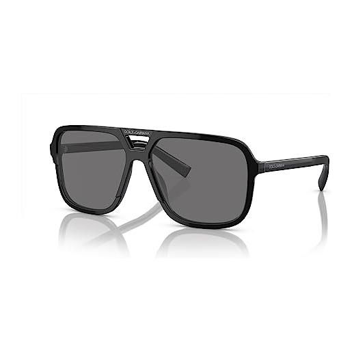 Dolce & Gabbana 0dg4354 occhiali, black, 61 uomo