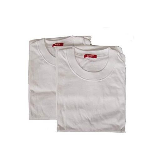 RAGNO 2 t-shirt in cotone mezza manica a girocollo colore bianco tg 6 art. 601477