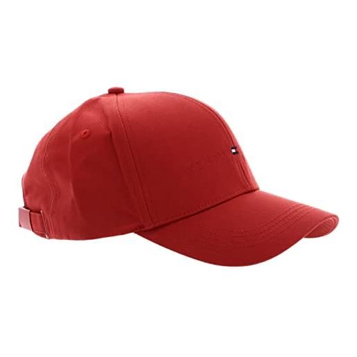 Tommy Hilfiger cappello stabilito cappellino da baseball, cinnabar red, taglia unica uomo