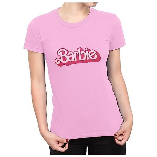 Barbie magliette donna | maglie donna estive | maglietta rosa donna | rosa l