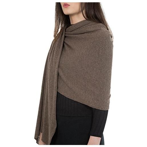 Kemailù - benny stola pashmina unita - donna (beige)