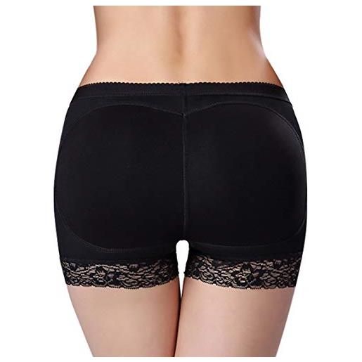 FEOYA slip push up glutei nylon fianchi addome triangolo mutandine imbottite traspirante falso culo donna mutande imbottite