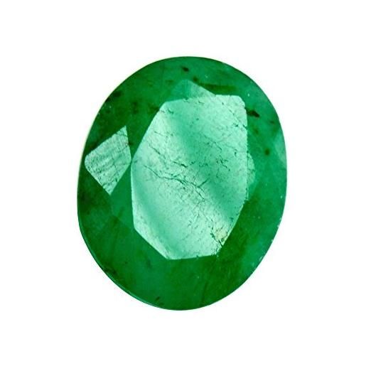 Gemsonclick - pietra di smeraldo ovale naturale 4 carati