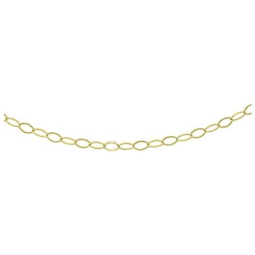 Carissima gold collana da donna in oro giallo 9k (375), 41 cm