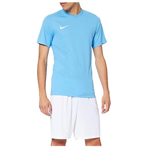 Nike park vi, t-shirt, uomo, blu (midnight navy/white), 2xl