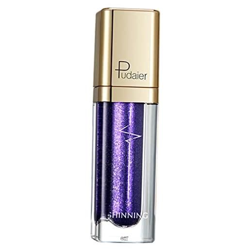 SM SunniMix ombretto fondotinta 18 colori diamante trucco glamour matita scintillante cosmetico magnifico, viola