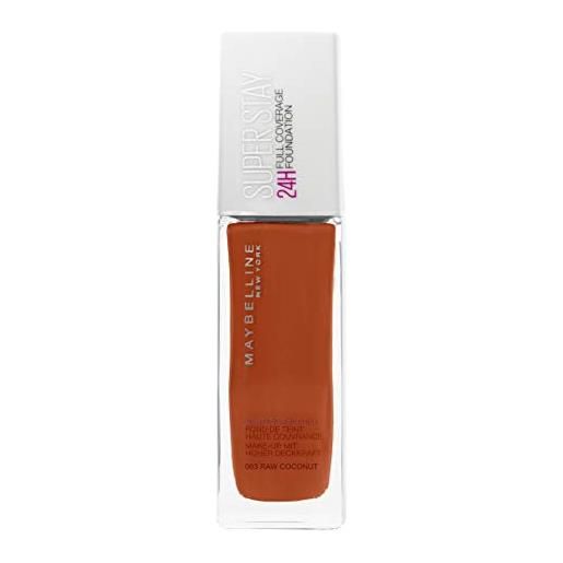 Maybelline super. Stay 24h full coverage foundation - 63 raw coconut