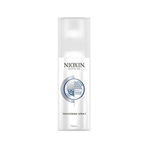 Nioxin 3d styling thickening spray, 150 ml (la confezione può variare)