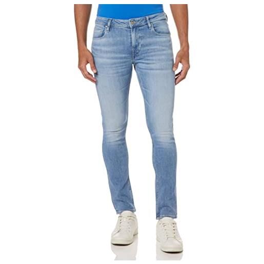 Guess jeans uomo chris pantaloni denim super slim cotone stretch m2ya27d4q43 colore principale denim taglie americane 31 = 45