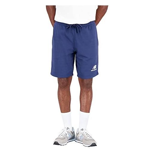New Balance essentials stacked logo french terry shorts m