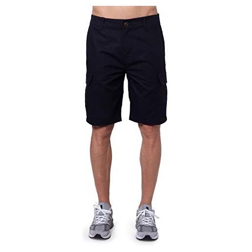 Dickies millerville short uomo shorts nero 36 100% cotone regular