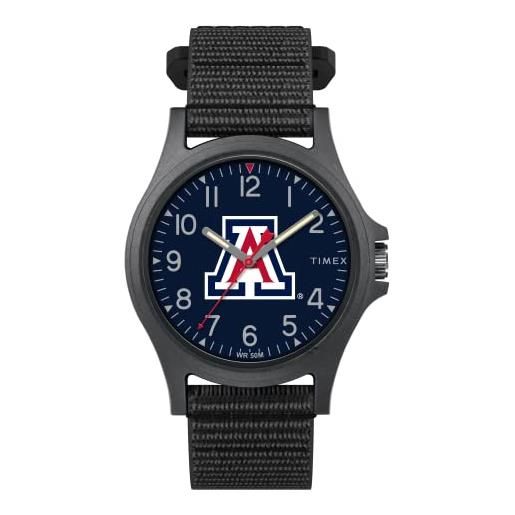 Timex orologio da uomo collegiate pride 40mm, arizona wildcats