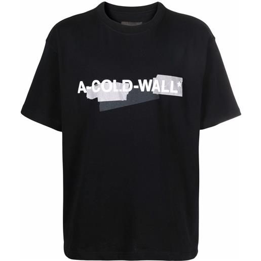 A-COLD-WALL* t-shirt con stampa - nero