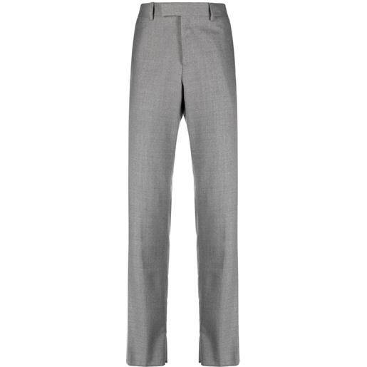 Lardini pantaloni sartoriali dritti - grigio