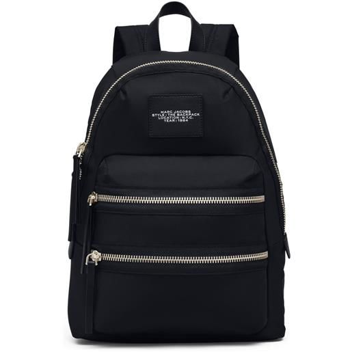 Marc Jacobs zaino the large backpack' con zip - nero