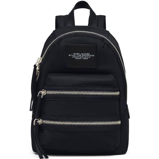 Marc Jacobs zaino the medium backpack' con zip - nero