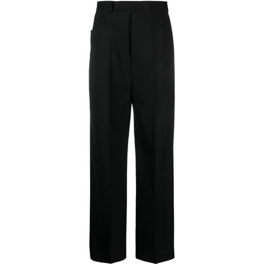 Rick Owens pantaloni sartoriali dritti - nero