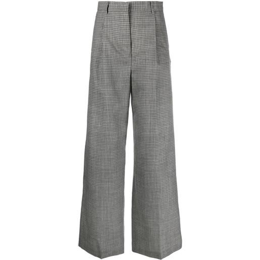 MSGM pantaloni a palazzo - grigio