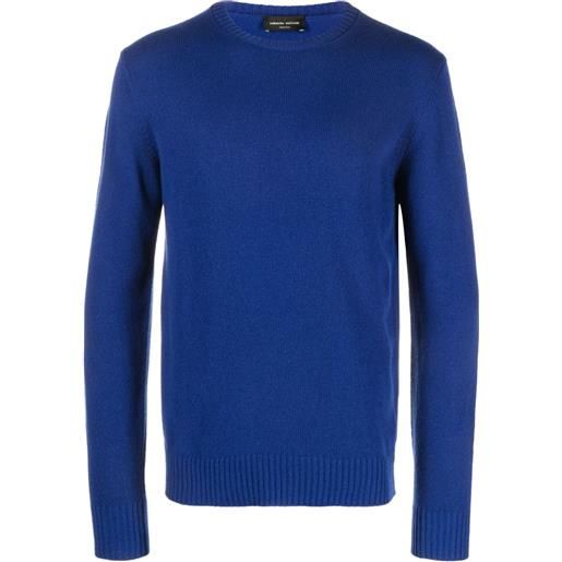 Roberto Collina maglione girocollo - blu