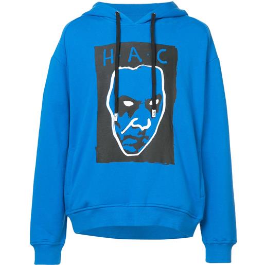 Haculla nobody's safe hoodie - blu