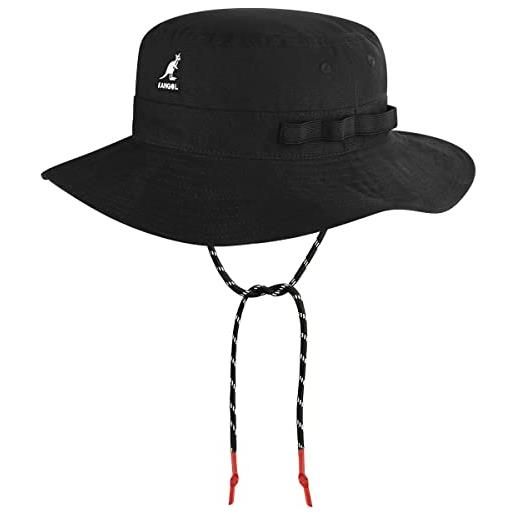 Kangol - cappello alla pescatora ripiegabile uomo utility cords jungle - size xl - charbon
