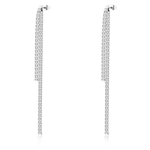 Brosway orecchini donna Brosway affinity in argento sterling - zirconi