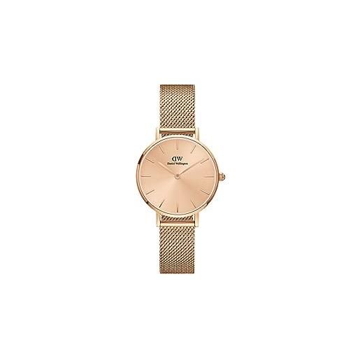 Daniel Wellington petite orologi 28mm double plated stainless steel (316l) rose gold
