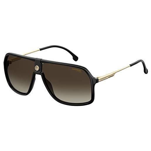 Carrera 1019/s, occhiali da sole uomo, black, 64