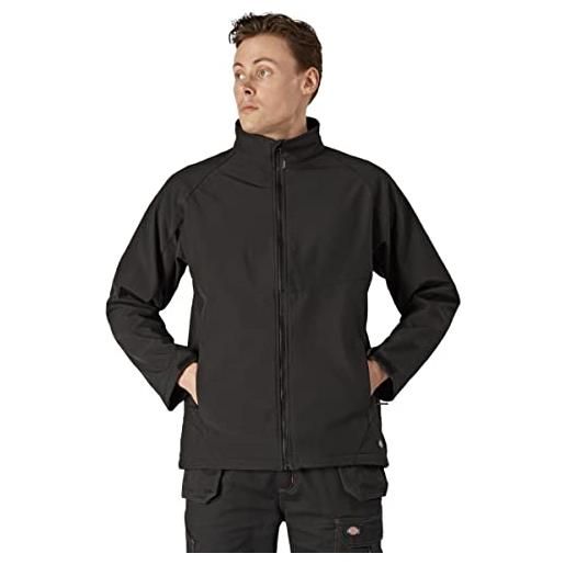 Dickies softshell jacket, outerwear uomo, nero, xxl