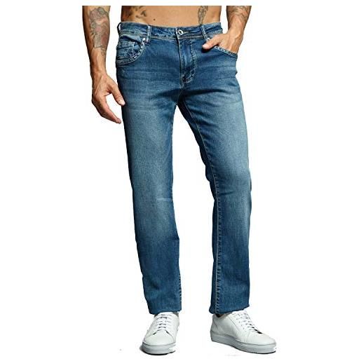 Coveri jeans uomo slim fit elasticizzati denim 5 tasche 46 48 50 52 54 56 58 (54 - denim)