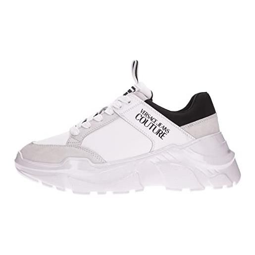 Versace jeans couture sneakers uomo bianco 74ya3sc2 zp251 003