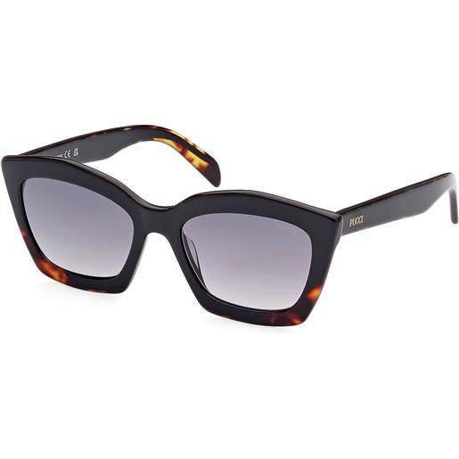 Emilio Pucci occhiali da sole Emilio Pucci neri forma a farfalla ep01955405b