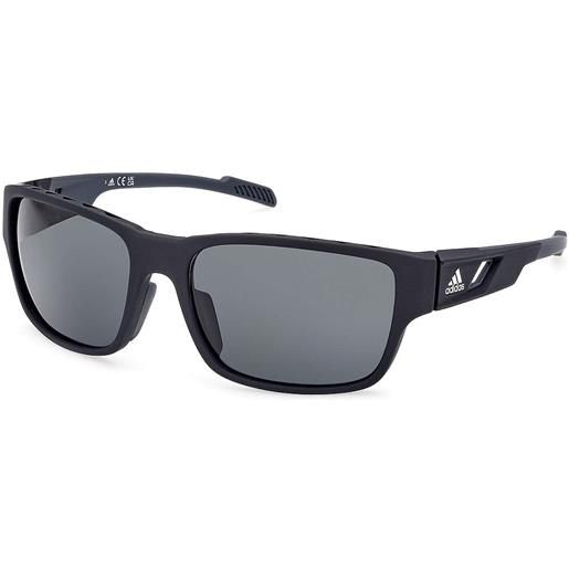 adidas Originals occhiali da sole adidas originals neri forma rettangolare sp00696102d