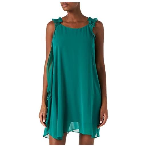 Naf Naf laurane r2 vestaglia, verde (vert empire), xs donna