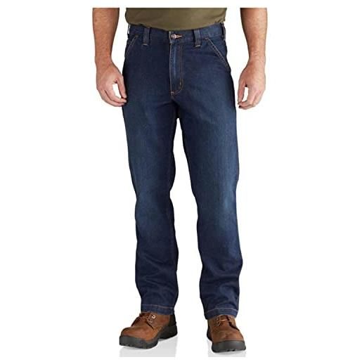 Carhartt, jeans rugged flex® utility, relaxed fit uomo, superior, w30/l32
