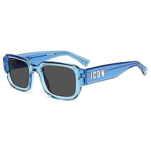 DSQUARED2 icon 0009/s sunglasses, pjp/ir blue, 50 unisex